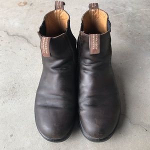 Women’s Series Hi Top Rustic Brown Blundstone Leather Boots (7 AUS, W 10, M 8)